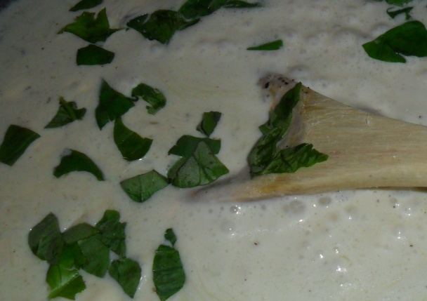 Sójové plátky s bazalkovo - syrovou omáčkou (fotorecept) - obrázok 6