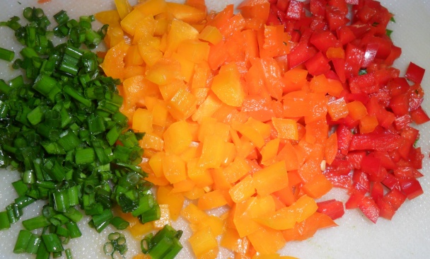 Grilovaný biely baklažán s farebnou čiapočkou (fotorecept) - obrázok 9