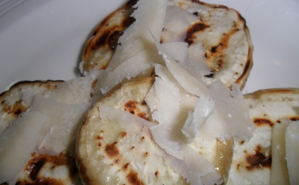 Grilovaný biely baklažán s farebnou čiapočkou (fotorecept) - obrázok 11