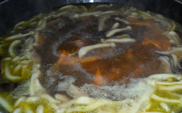 Polievka s miso, tofu a hubami (fotorecept) - obrázok 7