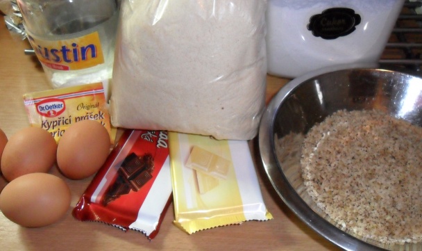 Čokoládovo - orechové koláčiky (fotorecept) - obrázok 1