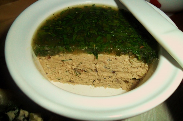 Sójová paštéta so shitake, koňakom a uhorkovým želé (fotorecept) - obrázok 18