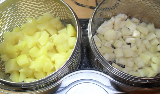 Paštrnákové knedličky s rukolovým pestom (fotorecept) - obrázok 2