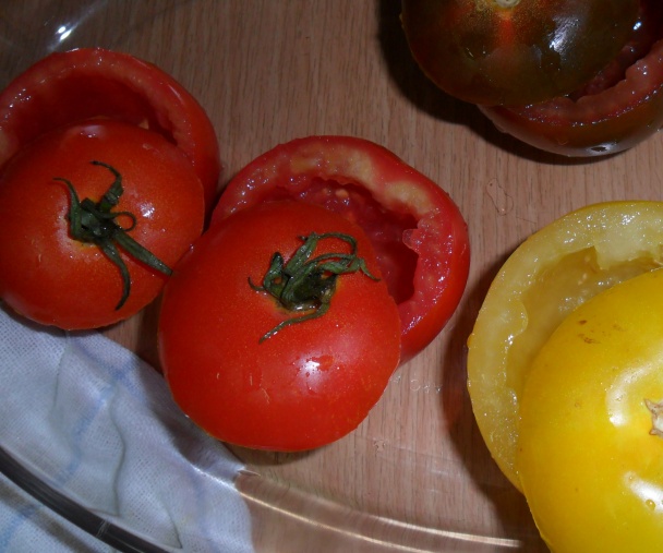 Paradajky plnené vajíčkami (fotorecept) - obrázok 2