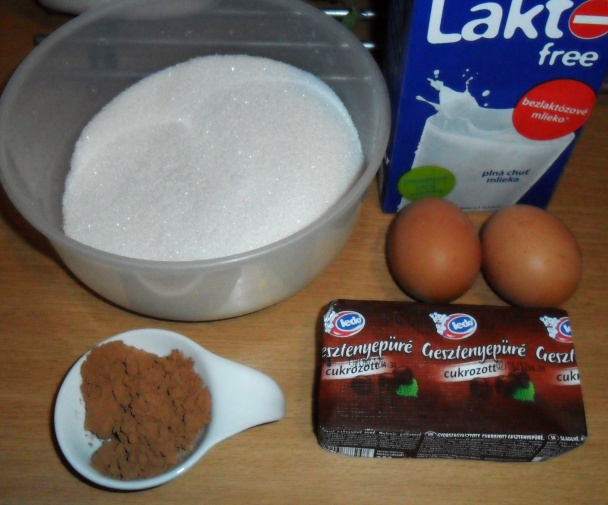 Gaštanový flan s karamelom (fotorecept) - obrázok 1