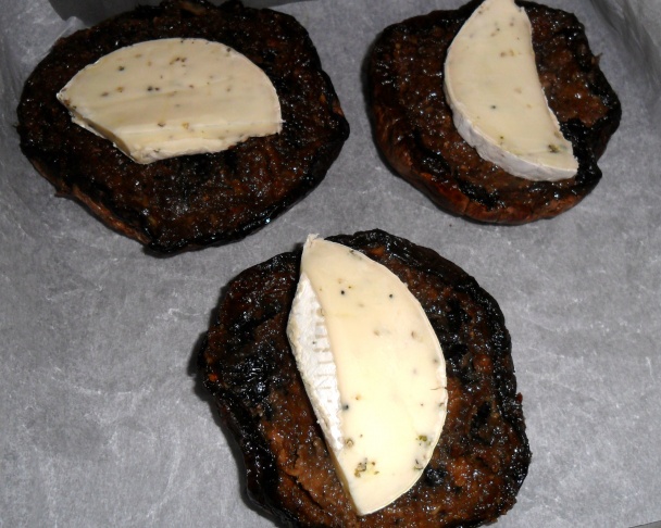 Burger so šampiňónmi portobello (fotorecept) - obrázok 4