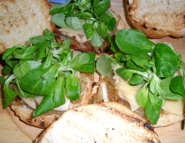 Burger so šampiňónmi portobello (fotorecept) - obrázok 9