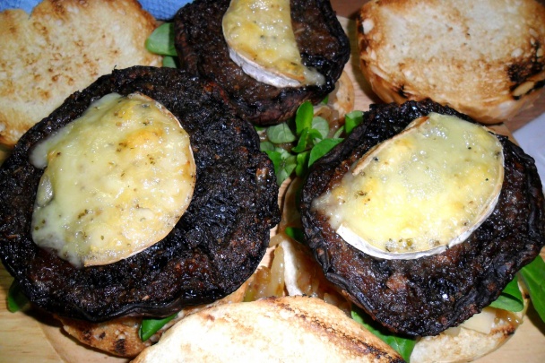 Burger so šampiňónmi portobello (fotorecept) - obrázok 10