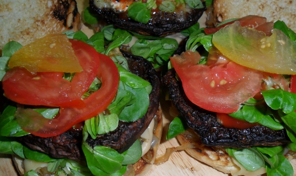 Burger so šampiňónmi portobello (fotorecept) - obrázok 13