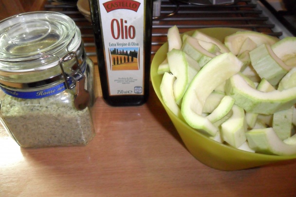 Tekvica s parmezánovou polentou a šošovicou (fotorecept) - obrázok 4