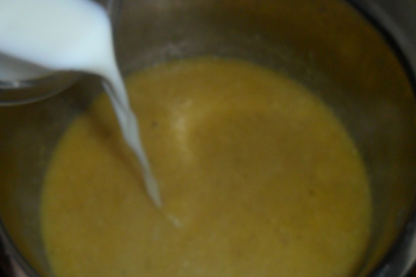 Tekvica s parmezánovou polentou a šošovicou (fotorecept) - obrázok 10