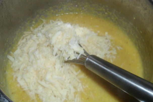 Tekvica s parmezánovou polentou a šošovicou (fotorecept) - obrázok 11