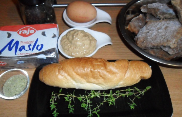 Pšenično - sójové plátky s horčičnou krustou (fotorecept) - obrázok 1