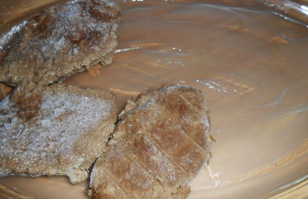 Pšenično - sójové plátky s horčičnou krustou (fotorecept) - obrázok 2