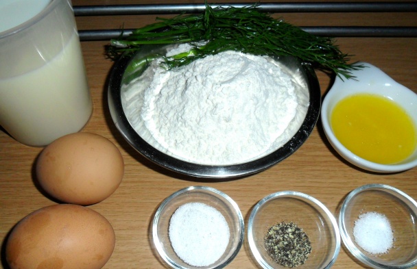 Kôprové palacinky s mrkvou (fotorecept) - obrázok 1