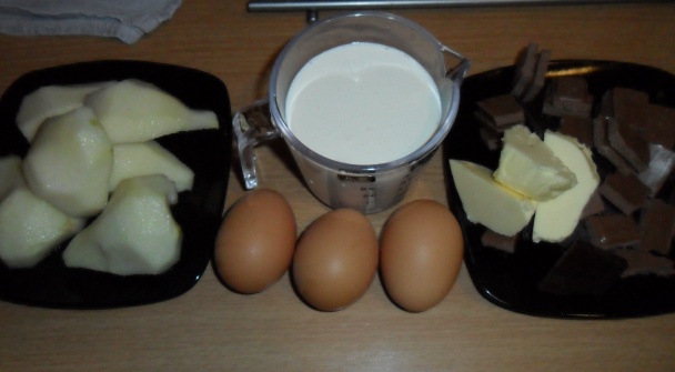 Hrušky v čokoláde (fotorecept) - obrázok 2