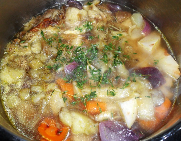 Polievka z pečeného baklažánu (fotorecept) - obrázok 8