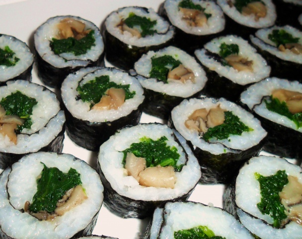 Maki s hlivou a špenátom (fotorecept) - obrázok 9