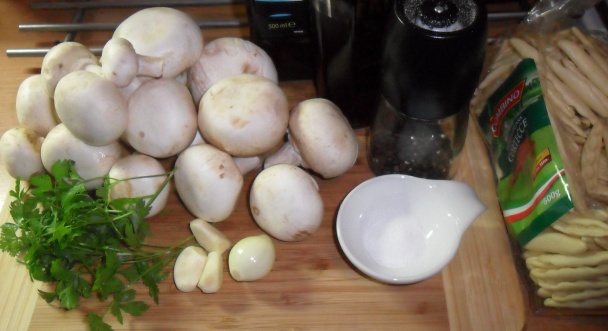 Cortecce so šampiňónmi a brandy (fotorecept) - obrázok 1