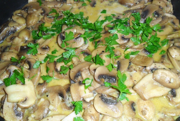 Cortecce so šampiňónmi a brandy (fotorecept) - obrázok 6