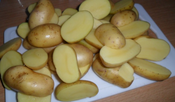 Šalát z pečených zemiakov, hlivy a baklažánov (fotorecept) - obrázok 2