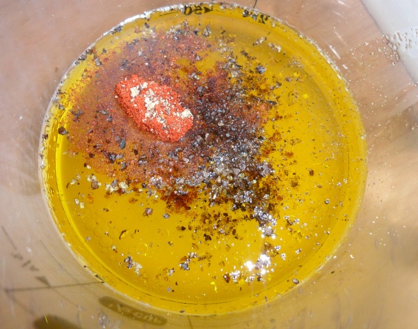 Šalát z pečených zemiakov, hlivy a baklažánov (fotorecept) - obrázok 5