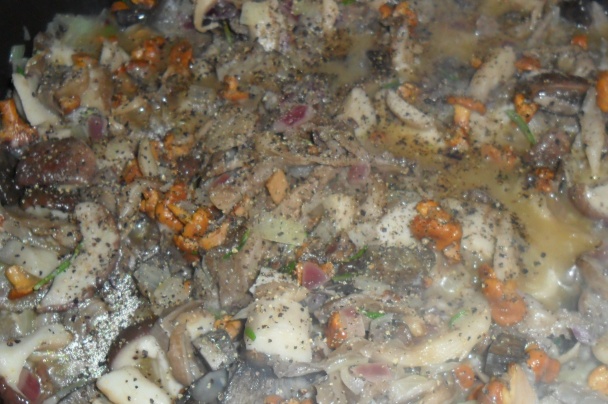 Lesné huby v košíčkoch z lístkového cesta (fotorecept) - obrázok 7