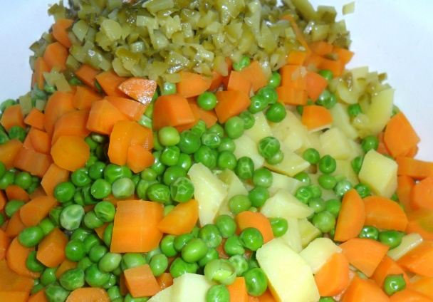 Rybka, šalát - vegan (fotorecept) - obrázok 5