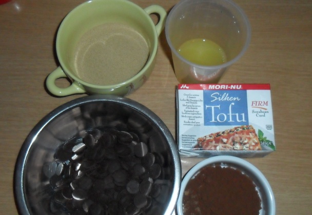 Čokoládová tofu tortička (fotorecept) - obrázok 6