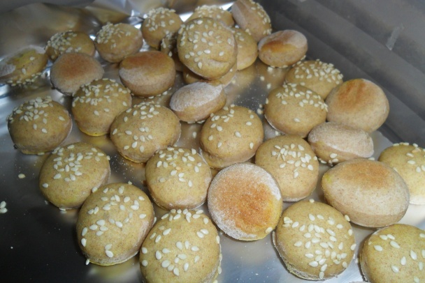 Žemličky a hubky -  jednohubky (fotorecept) - obrázok 7