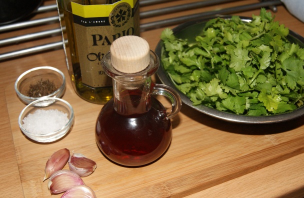 Koriandrová omáčka k pečeným zemiakom (fotorecept) - obrázok 1