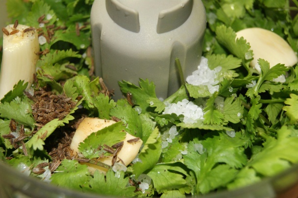 Koriandrová omáčka k pečeným zemiakom (fotorecept) - obrázok 2