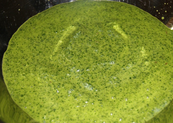 Koriandrová omáčka k pečeným zemiakom (fotorecept) - obrázok 3