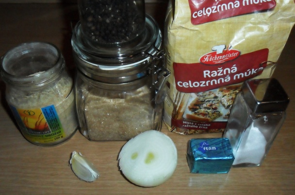 Chlebové paličky s fazuľovo - cesnakovou omáčkou (fotorecept) - obrázok 1