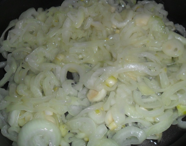 Polenta s karamelizovanou cibuľou (fotorecept) - obrázok 3