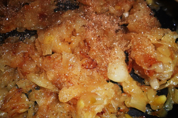 Polenta s karamelizovanou cibuľou (fotorecept) - obrázok 6