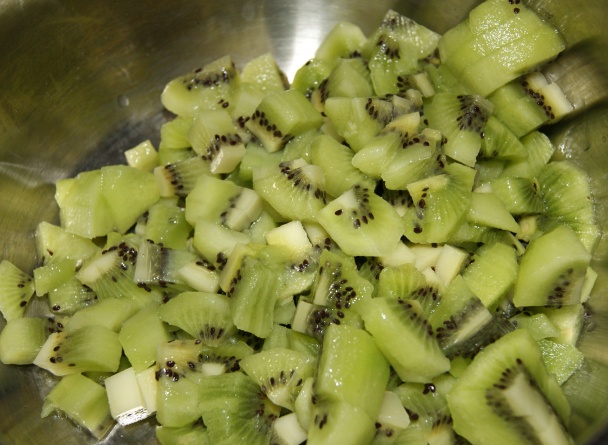 Kokosovo - vanilkové želé s kiwi (fotorecept) - obrázok 3