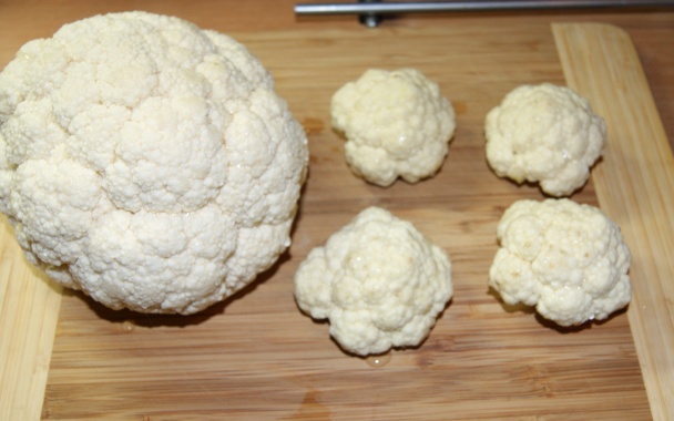 Hubovo - karfiolový krém so zeleninou (fotorecept) - obrázok 1