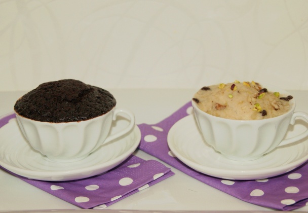 Hrnčekové koláčiky z mikrovlnky - bez vajíčok (fotorecept) - obrázok 12