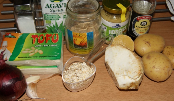 Tofu fašírky pečené na plechu (fotorecept) - obrázok 1