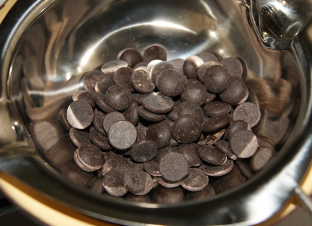 Čokoládové košíčky s trojitou náplňou (fotorecept) - obrázok 6