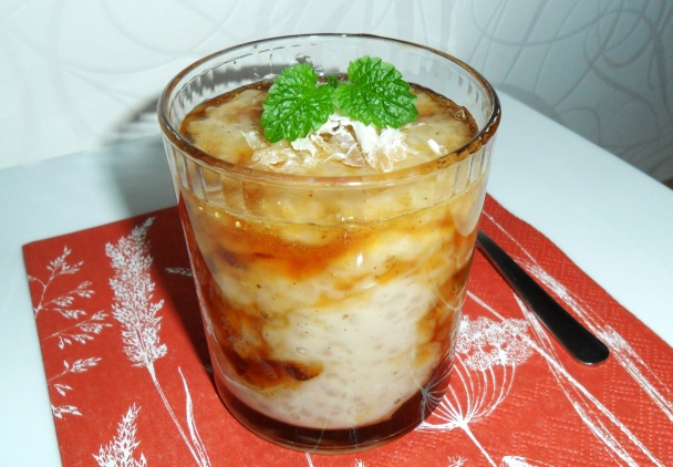 Tapiokový puding s citrusovo - karamelovou polevou (fotorecept) - obrázok 8
