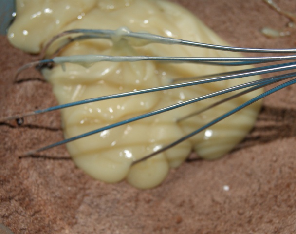 Brownies s kešu krémom a čokoládou (fotorecept) - obrázok 6