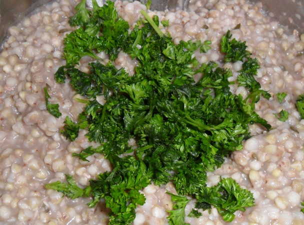 Cícerovo - jablkové fašírky s kapustou a pohánkou (fotorecept) - obrázok 14