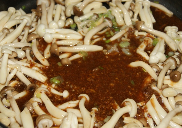 Udon rezance s tofu, špenátom a hubami shimeji (fotorecept) - obrázok 11