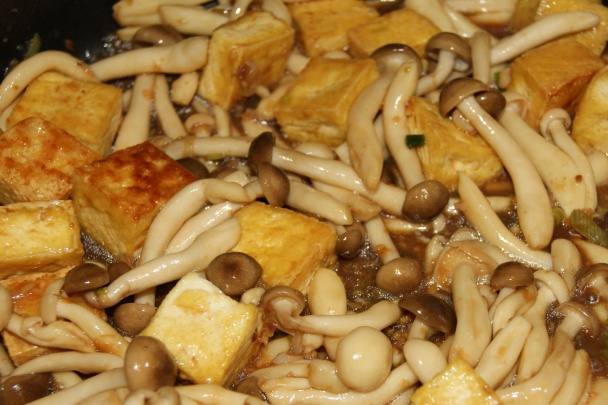 Udon rezance s tofu, špenátom a hubami shimeji (fotorecept) - obrázok 12