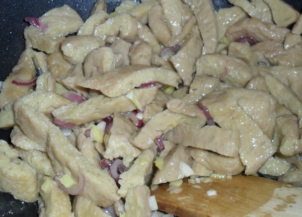 Seitan so zázvorom a hubami (fotorecept) - obrázok 8