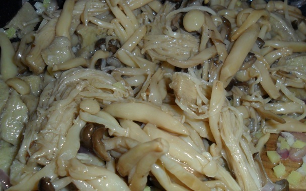 Seitan so zázvorom a hubami (fotorecept) - obrázok 9