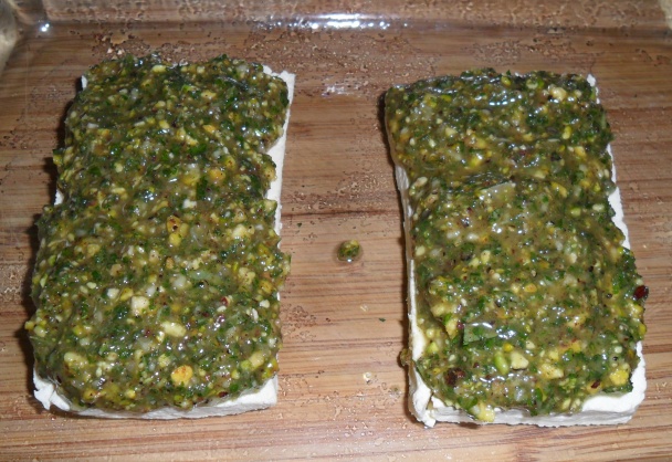 Tofu s mätovo - pistáciovou kôrkou (fotorecept) - obrázok 5