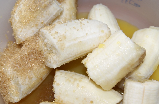 Mango brûlée a banánové lievance (fotorecept) - obrázok 2